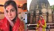 Uorfi Javed Visits Kamakhya Devi Temple In Guwahati, Seeks Divine Blessings