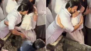 Asha Bhosle Funeral: Ranveer Singh Consoles Late Singer's Grieving Granddaughter Zanai - Watch Video