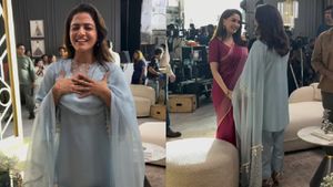 Wamiqa Gabbi Turns Fangirl for Madhuri Dixit