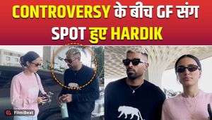 After the Hardik Pandya controversy, he was spotted romantically with his girlfriend, Mahieka Sharma! FilmiBeat