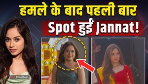 Jannat Zubair Spotted on Laughter Chefs Set, First Appearance After Attack!