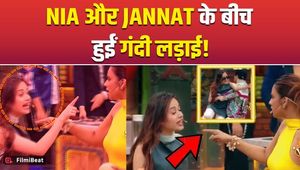 Nia Sharma &amp; Jannat Zubair Clash on Laughter Chefs Set!