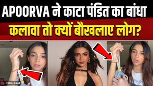 Why Apoorva Mukhija’s Video Sparked Controversy? Kalava Removal Triggers Online Backlash!