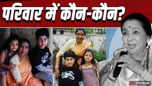 Asha Bhosle's Death: Who is in Asha Bhosle's family? She was the shining light of the Mangeshkar family! FilmiBeat