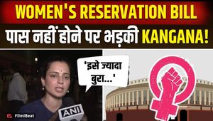 Kangana Ranaut Slams Opposition Over Women’s Reservation Bill, Video Goes Viral!