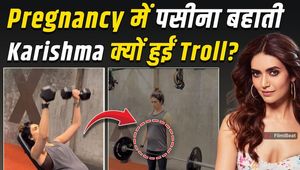 Pregnant Karishma Trolled for Lifting Heavy Dumbbells, Users React!