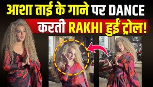 Rakhi Sawant Dances on Asha Bhosle Song in Front of Paps, Viral Video Sparks Angry Reactions
