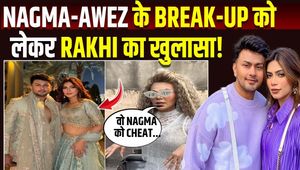 Rakhi Sawant slams Awez Darbar amid rumors of her breakup with Nagma Mirajkar! FilmiBeat
