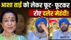 Asha Bhosle Passes Away: Daler Mehndi Breaks Down on Live TV, Emotional Video Goes Viral