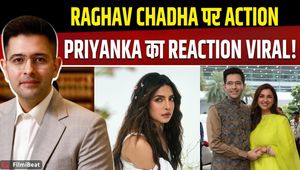 Raghav Chadha's resignation sparked a furor over his sister-in-law, Priyanka Chopra