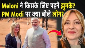 Giorgia Meloni Stuns in Jhumka, Her Interesting Caption Grabs Attention
