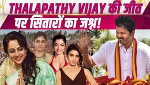 Thalapathy Vijay WINNING: Celebs celebrate victory, Samantha, Nayanthara, Rashmika celebrate!