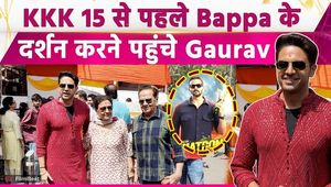 Gaurav Khanna Seeks Bappa’s Blessings Before Starting His Khatron Ke Khiladi 15 Journey