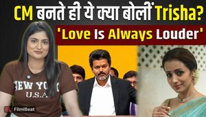 Thalapathy Vijay’s Oath Ceremony: Trisha Krishnan Shares Cryptic Post, Fans React | FilmiBeat