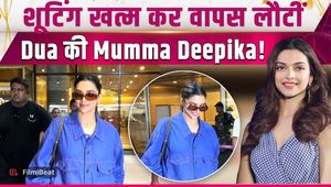 Pregnant Deepika Padukone Stuns in Stylish Airport Look, Fans Shower Love on Viral Video