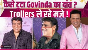 Govinda Viral Video: A "Mahabharata" happened on social media over Govinda's broken tooth, fans and trolls clashed!