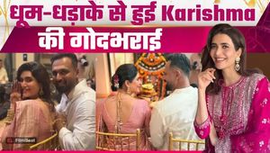 Karishma Pregnancy News: Karishma’s Godh Bharai Photos Go Viral, Pink Saree Look Steals Hearts!