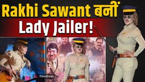 Rakhi Sawant Beats Puneet Superstar at Hum Angrezon Ke Zamane Ke Jailor Hai Trailer Launch