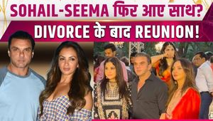 Fans were shocked to see Salman Khan's brother Sohail Khan's reunion with his ex-wife Seema Sajdeh! Filmibeat