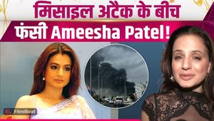 Ameesha Patel Stuck in Dubai: Ameesha is in a bad condition after the missile attack, unable to reach home!