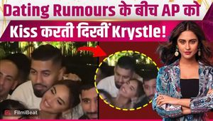 Did AP Dhillon Kiss Krystle D’Souza? Viral Video Sparks Fresh Dating Rumours!