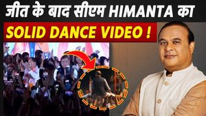 Assam CM Himanta Biswa Sarma Video: Victory Dance Goes Viral, Netizens React