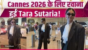 Tara Sutaria Leaves for Cannes 2026, Her Stylish Airport Look Wins Hearts!