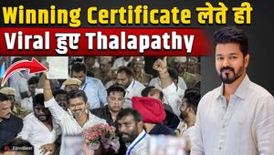 Thalapathy Vijay Creates History, Greets Fans After Victory, Celebrates in Grand Style