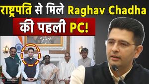 Raghav Chadha met President Murmu and created a stir in Punjab politics by giving a statement!
