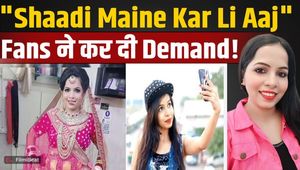 Dhinchak Pooja Wedding Photos Go Viral, Fans Demand New Song "Shaadi Maine Kar Li Aaj"