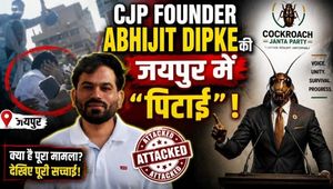 CJP Founder Abhijeet Dipke Attacked: Man Slaps Him Suddenly, Massive Controversy Erupts! | FilmiBeat