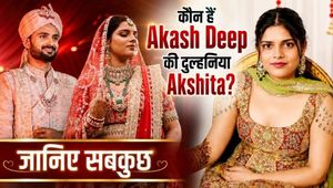 Akash Deep Wedding: Cricketer Akash Deep Ties The Knot, Who Is His Beautiful Bride Akshita Raj?