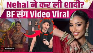 Nehal Chudasama Sparks Wedding Rumours With BF Amin, Bridal Video Goes Viral