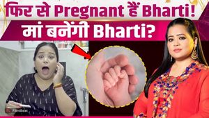 Bharti Singh’s Viral Video Sparks Baby No. 3 Rumors, Fans Get Excited! | Bharti Singh Viral Video