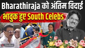 Bharathiraja Last Rites: Vijay, Suriya &amp; Celebrities Pay Emotional Tribute!