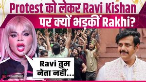 Student Protest: Why did Rakhi Sawant hold Ravi Kishan responsible for the lathi-charge on students?