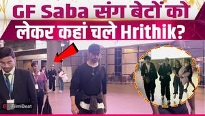 Saba Azad Spotted With Hrithik Roshan's Sons, Fans React to Viral Video | FilmiBeat