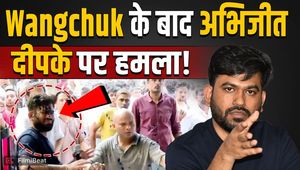 Abhijeet Dipke Ink Attack: Ink attack on CJP founder Abhijeet at Jantar Mantar! Sonam Wangchuk