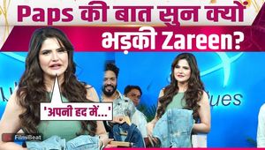 Zareen Khan Loses Cool at Paps After Joke, Actress' Reaction Goes Viral | FilmiBeat