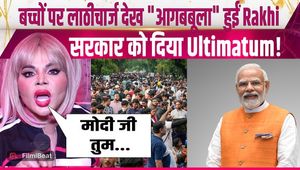 CJP Protest: Rakhi Sawant deeply moved by the students' plight; offers this piece of advice to PM Modi! FilmiBeat