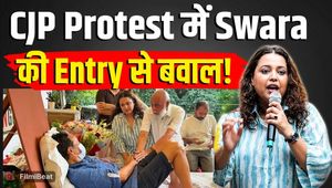 CJP Jantar Mantar Protest: Swara Bhasker arrives to check on Sonam Wangchuk! Abhijeet Dipke