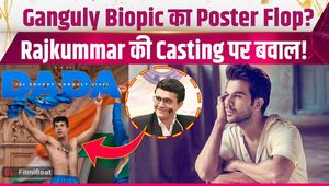 Rajkummar Rao Becomes Sourav Ganguly! First Look Sparks Massive Debate on Social Media