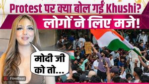 CJP Protest: Khushi Mukherjee faces backlash over statement on students; social media users have a field day!