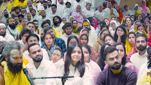 Virat Kohli & Anushka Sharma Visit Premanand Maharaj’s Ashram In Vrindavan Amid German Influencer's Pic Row