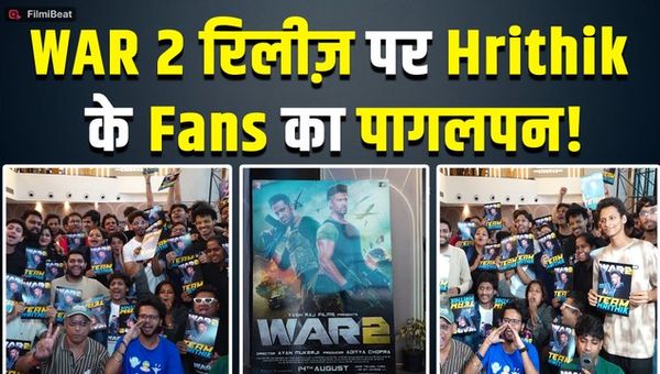 Hrithik Roshan Fans Go Crazy Celebrating WAR 2 Release | Theatres Erupt in Celebration, VIDEO