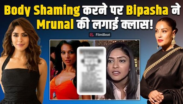 Mrunal Thakur body shamed Bipasha Basu, users got angry on social media