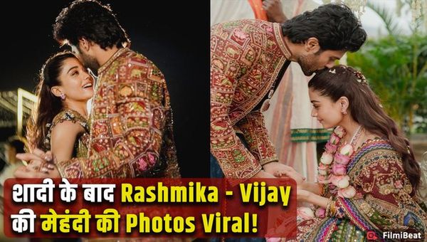 Wedding Buzz: Rashmika Mandanna &amp; Vijay Deverakonda Share Mehendi Photos!