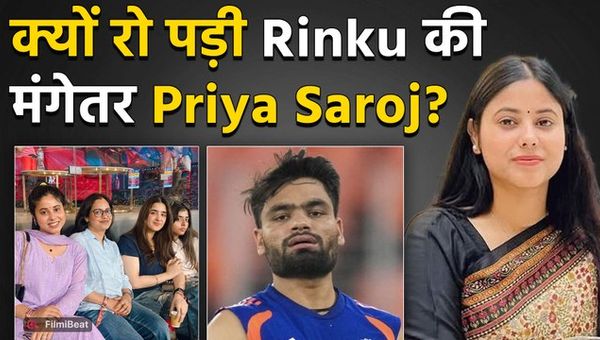 LSG vs KKR: Rinku Singh hit sixes in quick succession, Priya Saroj became emotional remembering her father-in-law!