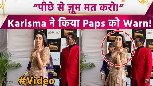 Karisma Kapoor Angry at Paps, Issues Strong Warning in Viral Video