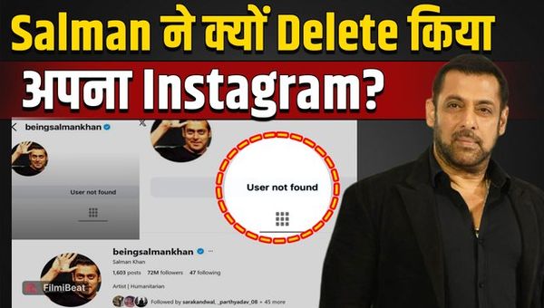 Salman Khan’s Instagram Account Suddenly Disappears! Shocked Fans Flood Social Media With Reactions